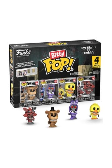 Vijf nachten bij Freddy's Bitty POP! Vinylfiguur 4-pack Serie 6 2,5 cm
