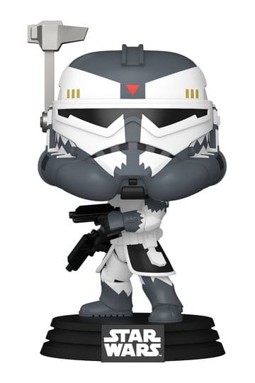 Star Wars-animatie POP! Vinylfiguur Comm Wolffe 9 cm