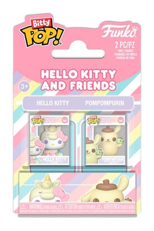 Sanrio Beetje POP! Vinylfiguren 2-Pack HK & Pompom 2 cm