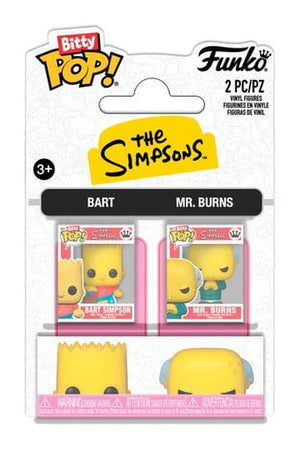 Simpsons Bitty POP! Vinylfiguren 2-pack B & Mr. B 2 cm