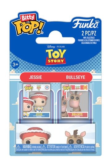 Toy Story Bitty POP! Vinylfiguren 2-pack Jessie & Bullseye 2 cm