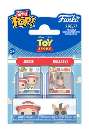 Toy Story Bitty POP! Vinylfiguren 2-pack Jessie & Bullseye 2 cm