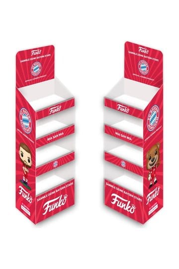 FC Bayern München POP! Voetbalvinylfiguren Multi-gemonteerde display (80) 9 cm