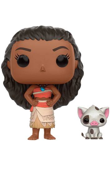 Moana Pop! Disney vinylfiguur Moana & Pua 9 cm