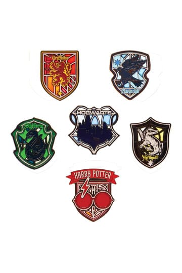 Harry Potter Loungefly -emailpennen gekleurd glazen display (12)
