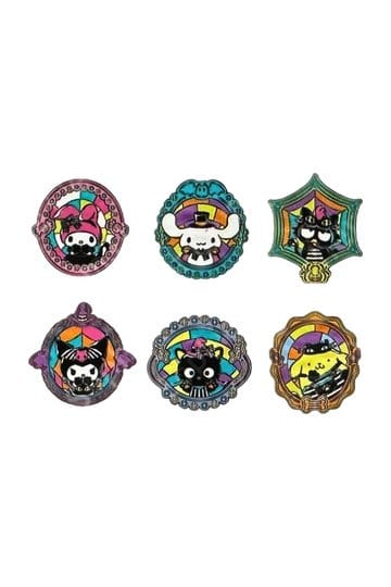 Sanrio door Loungefly Emaille Pins Blind Box Hello Kitty en Vrienden Halloween Glas-in-lood Display (12)