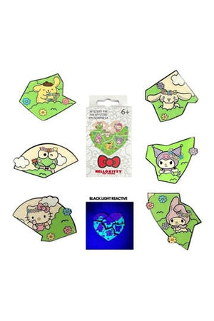 Sanrio by Loungefly Email Pins Blind Box Hello Kitty & Friends Flower Crown Puzzle Display (12)