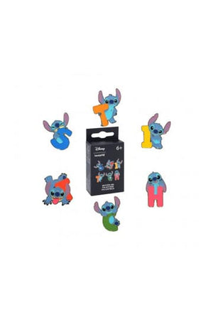 Lilo & Stitch by Loungefly Emaille Pins Blind Box Letters en Poses Display (18)