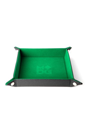 Fanroll vouwen dobbelstenen velvet groen