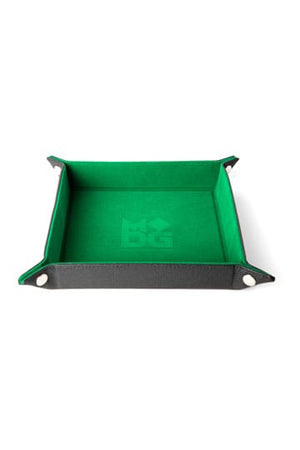 Fanroll vouwen dobbelstenen velvet groen