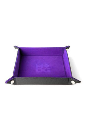 Fanroll vouwen dobbelstenen velvet paars