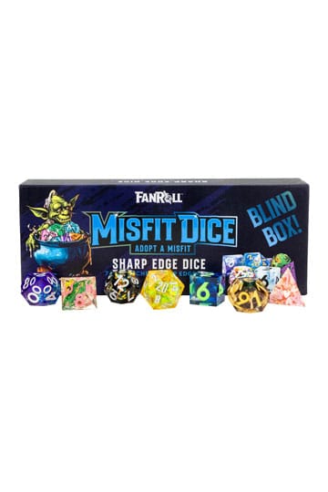Misfit Adopt a Misfit Dice Set Blind Box Sharp Edge Dice Assortiment (12)