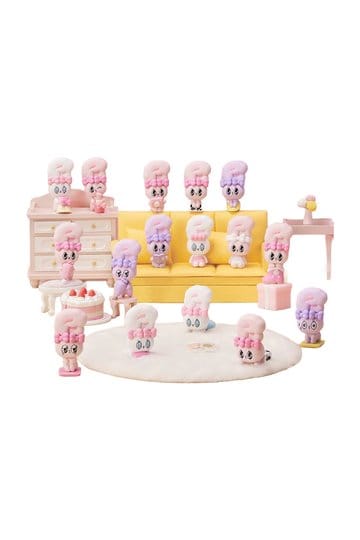 Esther Bunny Blind Box Minifiguren Little Vlog Bunny Face Serie 6 cm Display (6)