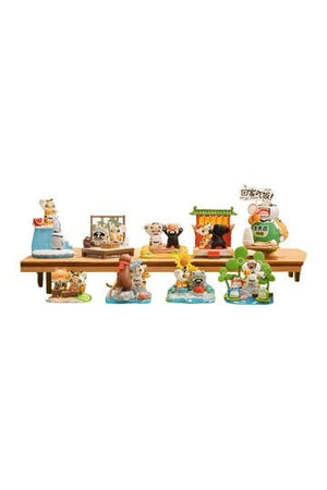 Alexander The Fat TigerBlind Box Minifiguren Kleine Tijger en zijn metgezellen Display (8)