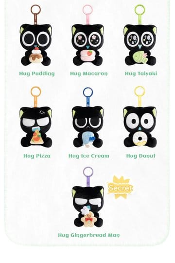 Luo Xiaohei minifiguren knuffel pluche hanger serie 10 cm display (6)