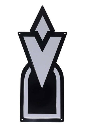 Elder scrolls Skyrim Tin Sign Skyrim Quest Marker
