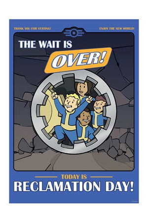 Fallout Kunstprint Reclamation Day Limited Edition 42 x 30 cm