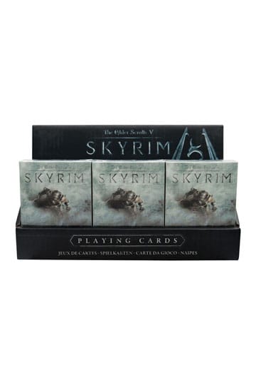 Elder Scrolls Skyrim speelkaarten display (12)