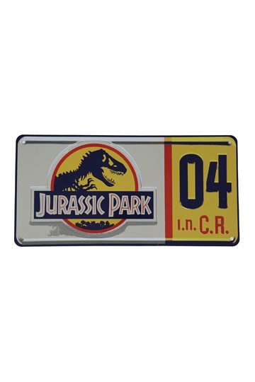 Jurassic Park Replica 1/1 Dennis Nedry -kentekenplaat