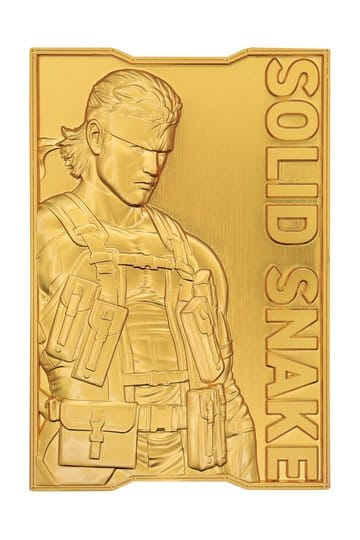 Metal Gear Solid 2 Ingot Snake 24-karaats vergulde beperkte editie