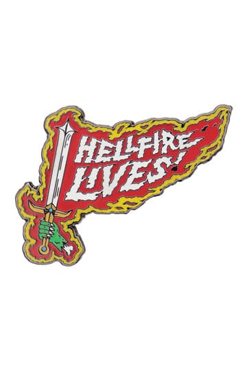 Stranger Things Pin Badge Hellfire Lives Limited Edition