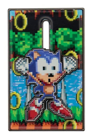 Sonic The Hedgehog Pin-badge beweegt