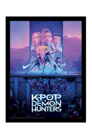KPop Demon Hunters Collector Print ingelijste poster film sleutel Art