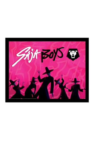 KPop Demon Hunters Collector Print ingelijste poster Saja Boys Idol