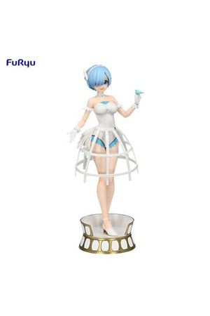 Re: Zero overschrijdt het creatieve PVC -standbeeld Rem Cage -jurk 22 cm