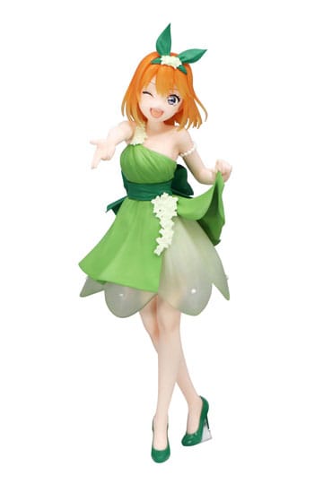 Het typische Quintuplets Trio-try-it PVC standbeeld Nakano Yotsuba Pastel Dress ver. 22 cm