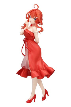 Het typische Quintuplets Specials-trio-try-it PVC standbeeld Itsuki Nakano Pastel Dress ver. 22 cm