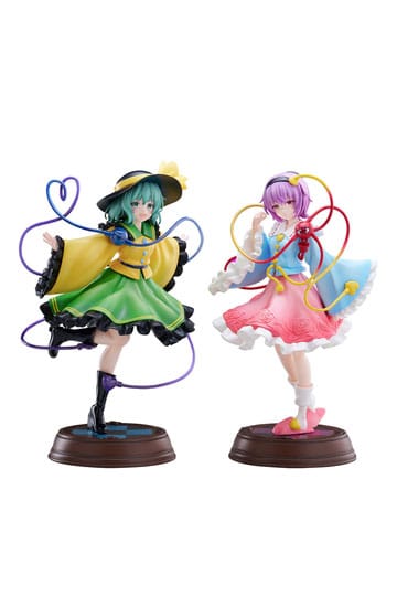Touhou Project Tenitol Pvc Statue Koishi Komeiji & Satori Komeiji 22 cm