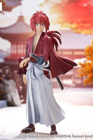 RUROUNI KENSHIN: Meiji Kenkaku Romantan Trio-try-it PVC standbeeld Kenshin Himura 19 cm
