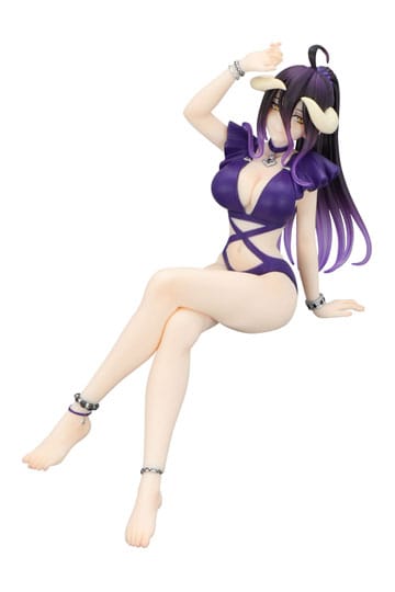 Overlord Noodle Stopper PVC Standbeeld Albedo Badpak Donkerpaarse kleur Ver. 16 cm