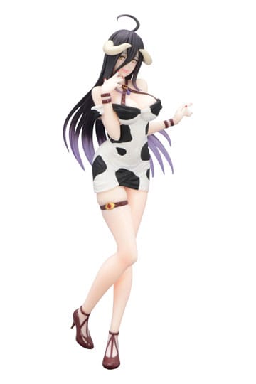 Overlord Trio-Try-iT PVC-standbeeld Albedo mini-jurk Koepatroon Ver. 21 cm