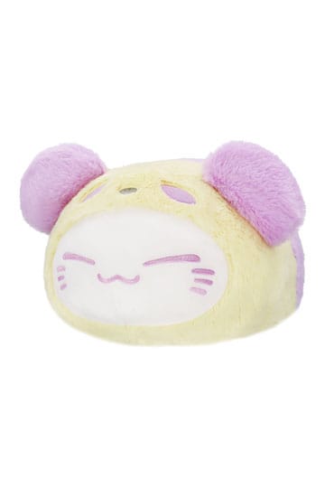 Nemuneko Kat Pluche Figuur Pastel Panda Groot Paars 33 cm