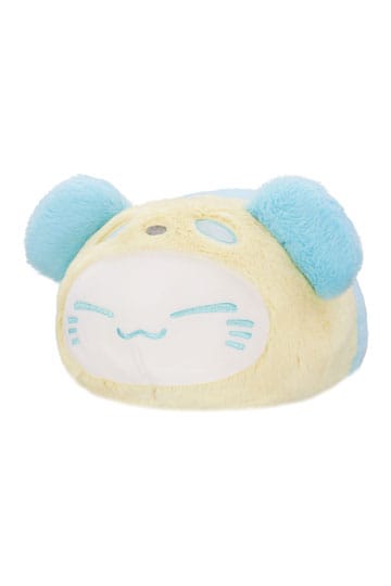 Nemuneko Kat Pluche Figuur Pastel Panda Groot Blauw 33 cm