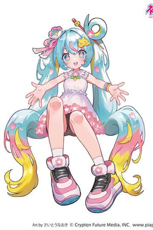 Hatsune Miku Noodle Stop PVC Beeldje Hatsune Miku 10e Verjaardag 14 cm