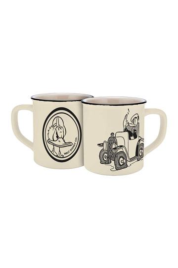 Donald Duck Mok Donald in de auto