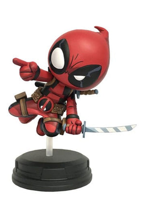 Marvel Geanimeerd Beeld Deadpool (Springend) 18 cm