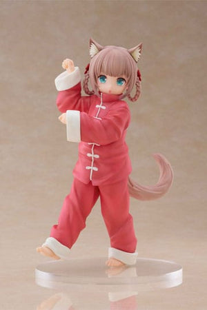 Mijn kat is een Kawaii Girl Palette Dress-Up Collection Statue Kinako Nyang Fu Ver. 15 cm