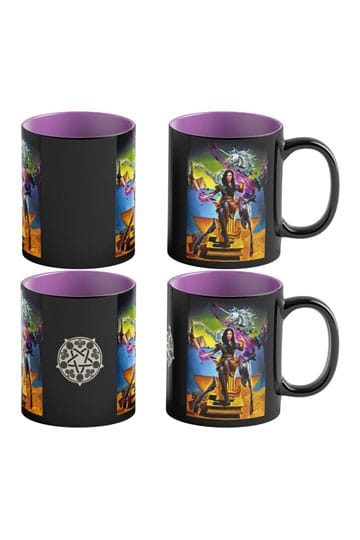 The Witcher III: Wild Hunt Game Art Chronicles Heat Change Mug Yennefer geïnspireerd door Salvador Dali 450 ml