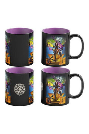 The Witcher III: Wild Hunt Game Art Chronicles Heat Change Mug Yennefer geïnspireerd door Salvador Dali 450 ml
