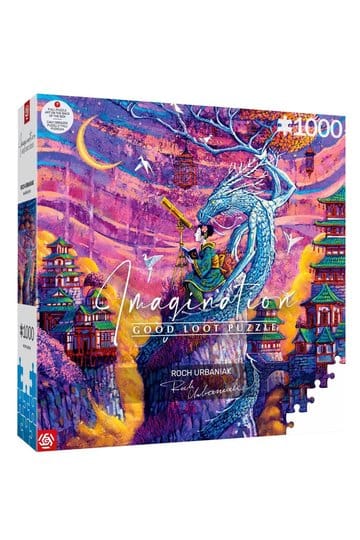 Imagination Series Puzzel Roch Urbaniak Sakura i Ryu (1000 stukjes)
