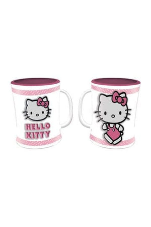 Hello Kitty mok roze reliëf