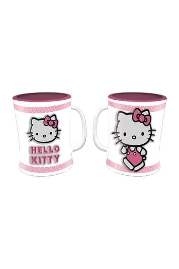 Hello Kitty mok roze reliëf