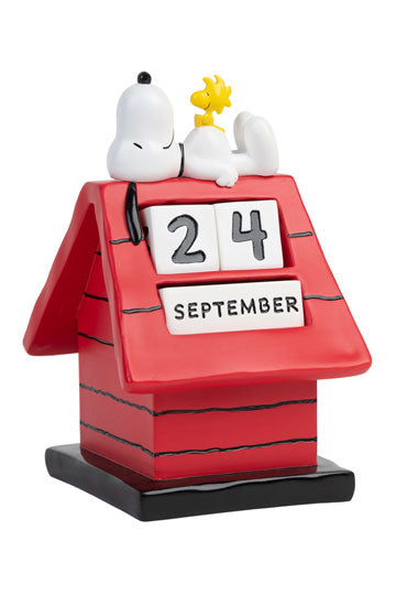 Peanuts 3D eeuwigdurende kalender Snoopy Doghouse