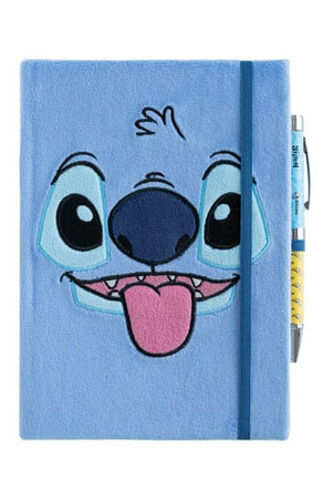 Stitch Premium Pluche Notitieboekje A5 met pen Tropical