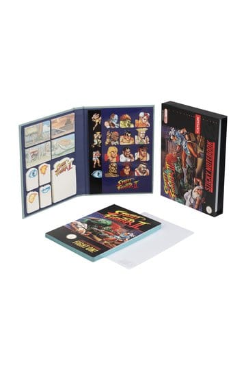 Street Fighter Premium notitieboek met sticky notes en omslag A5