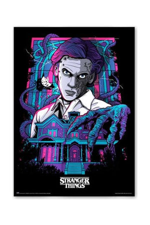 Stranger Things Lichtgevende Poster Premium 50 x 70 cm